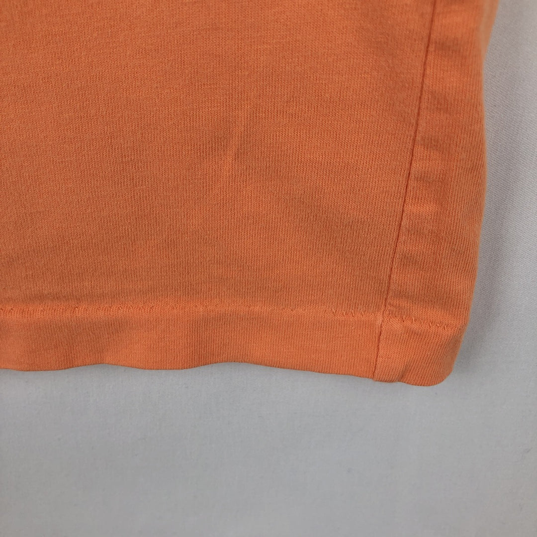 Ralph Lauren POLO RALPH LAUREN Short-Sleeve Logo T-Shirt, Women's Size L (approx.) cotton orange type Vintage Second Hand