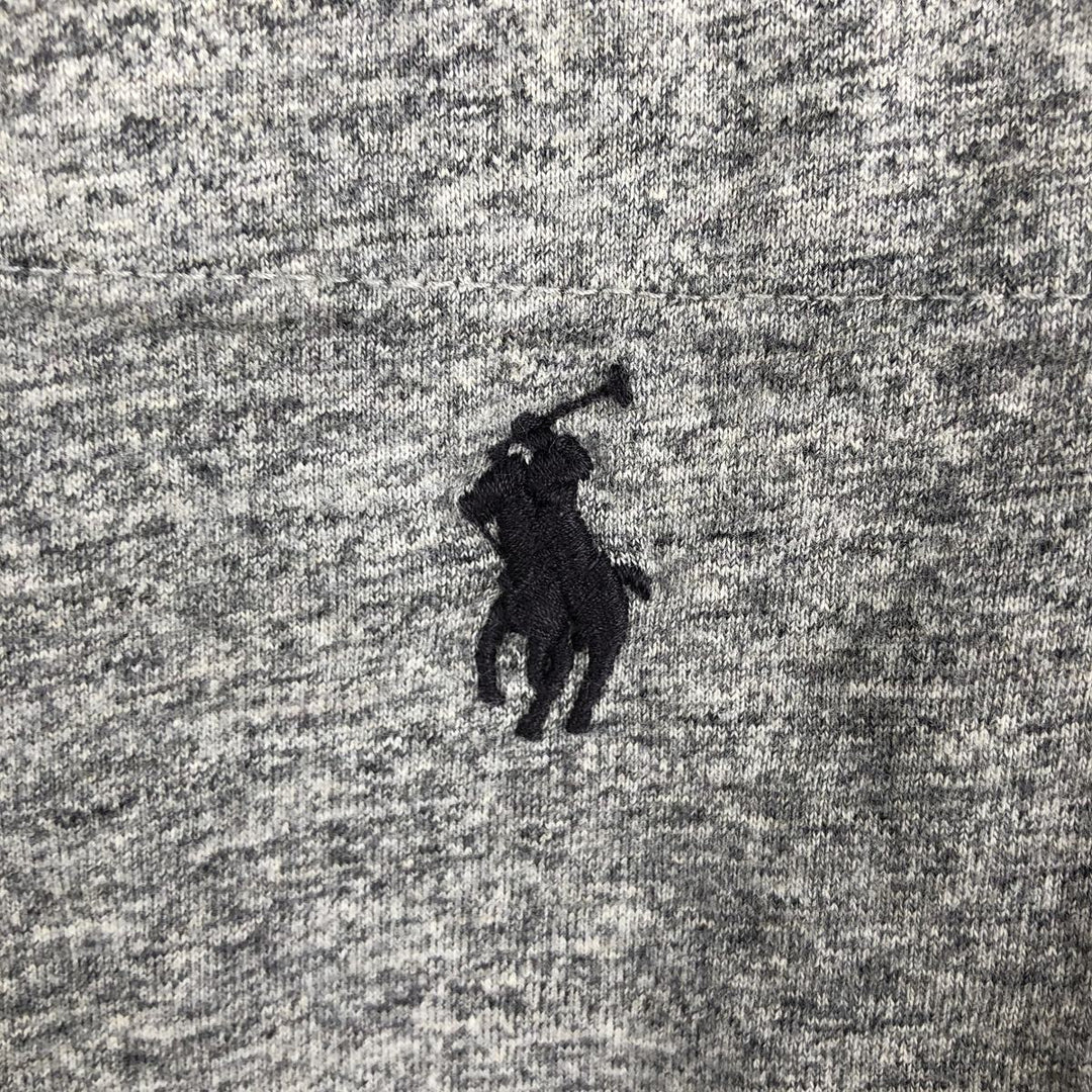 Ralph Lauren POLO RALPH LAUREN Short-Sleeve T-Shirt with One-Point Logo Pocket, Men's Size M (approx.) cotton gray type Vintage Second Hand