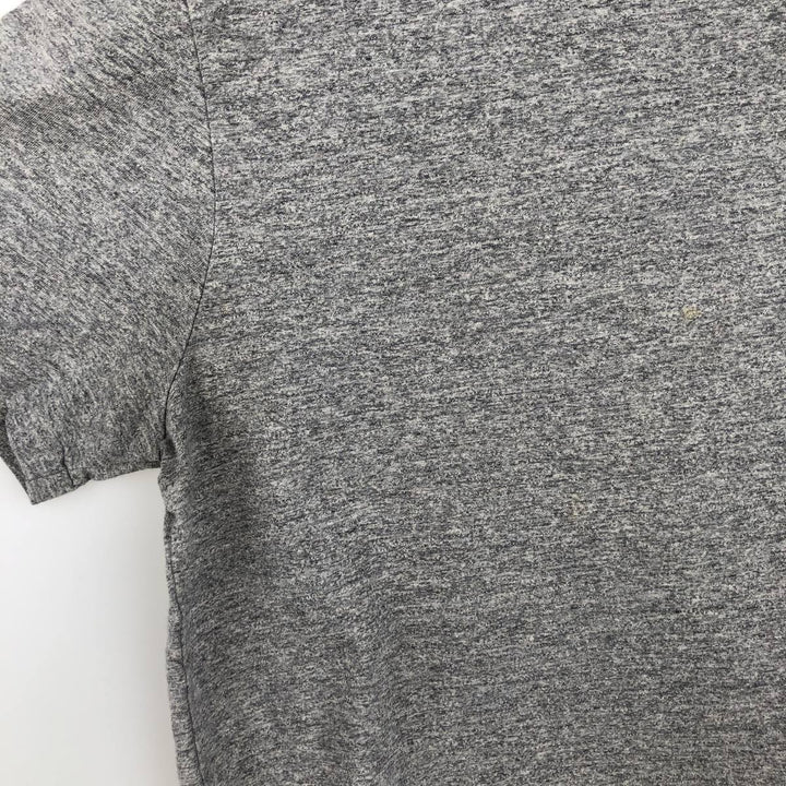 Ralph Lauren POLO RALPH LAUREN Short-Sleeve T-Shirt with One-Point Logo Pocket, Men's Size M (approx.) cotton gray type Vintage Second Hand