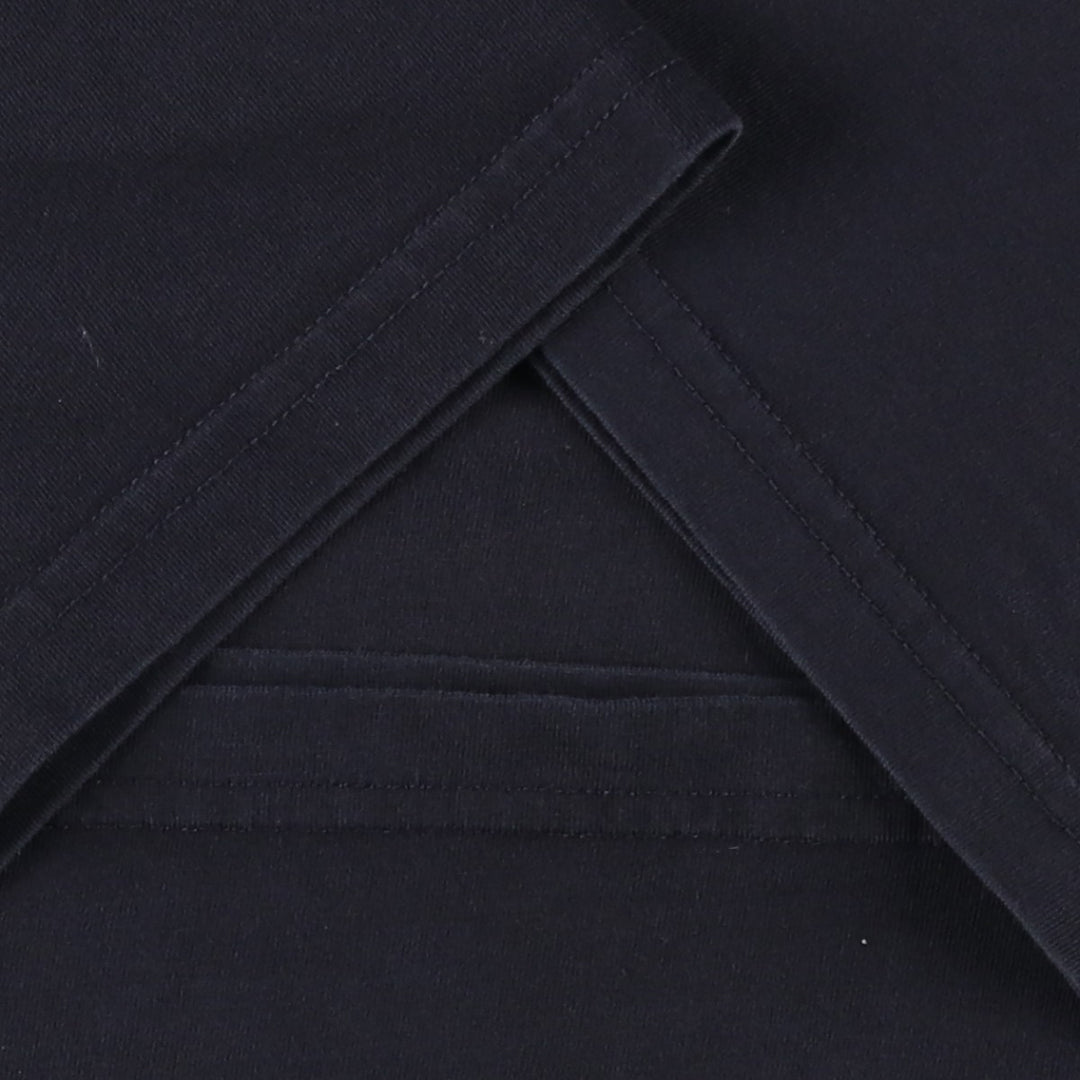 Ralph Lauren POLO RALPH LAUREN Short-Sleeve T-Shirt with One-Point Logo, Women's Size M (approx.) cotton black type Vintage Second Hand