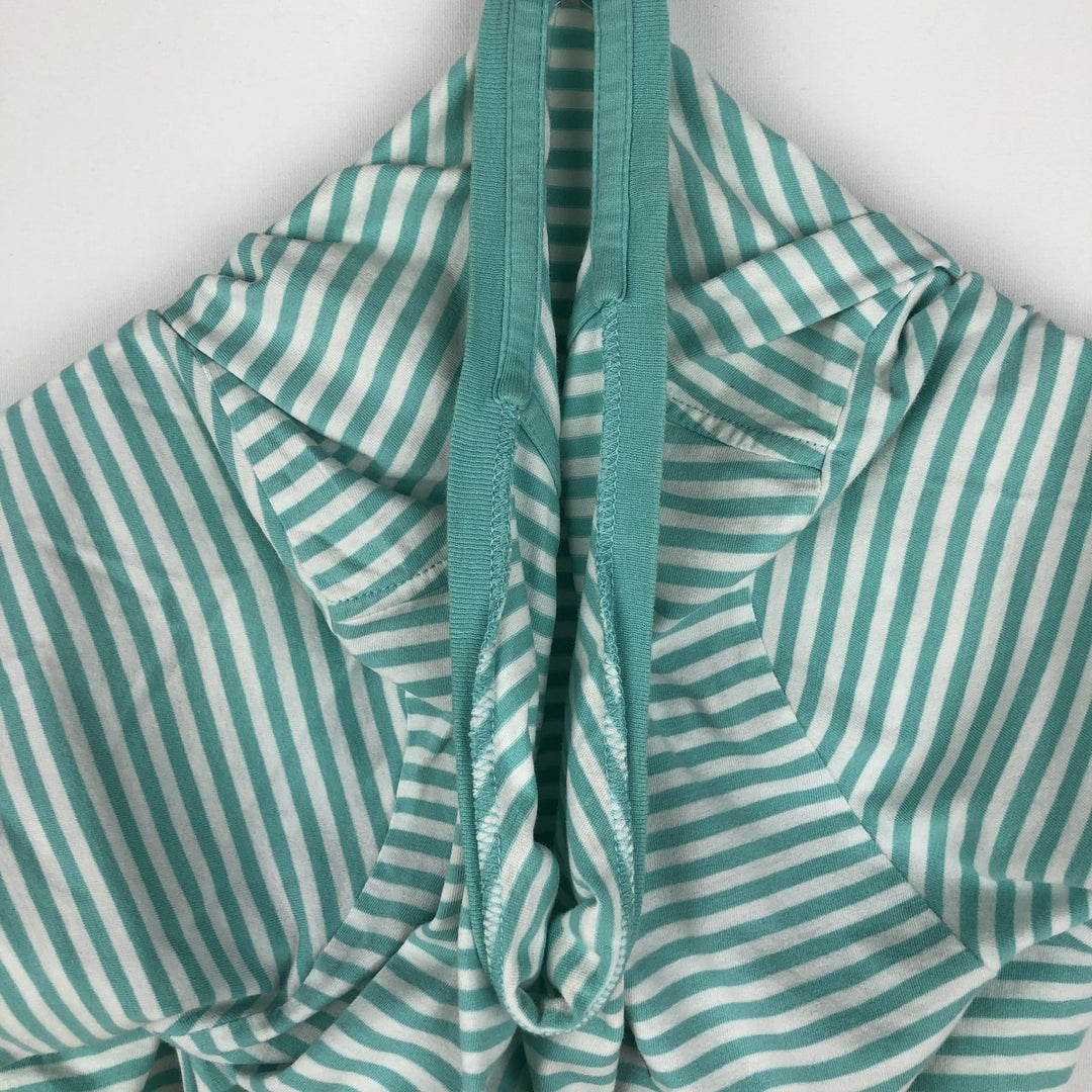 Ralph Lauren POLO RALPH LAUREN Short-Sleeve Striped T-Shirt, Women's Size XL (approx.) cotton Mint green Vintage Second Hand