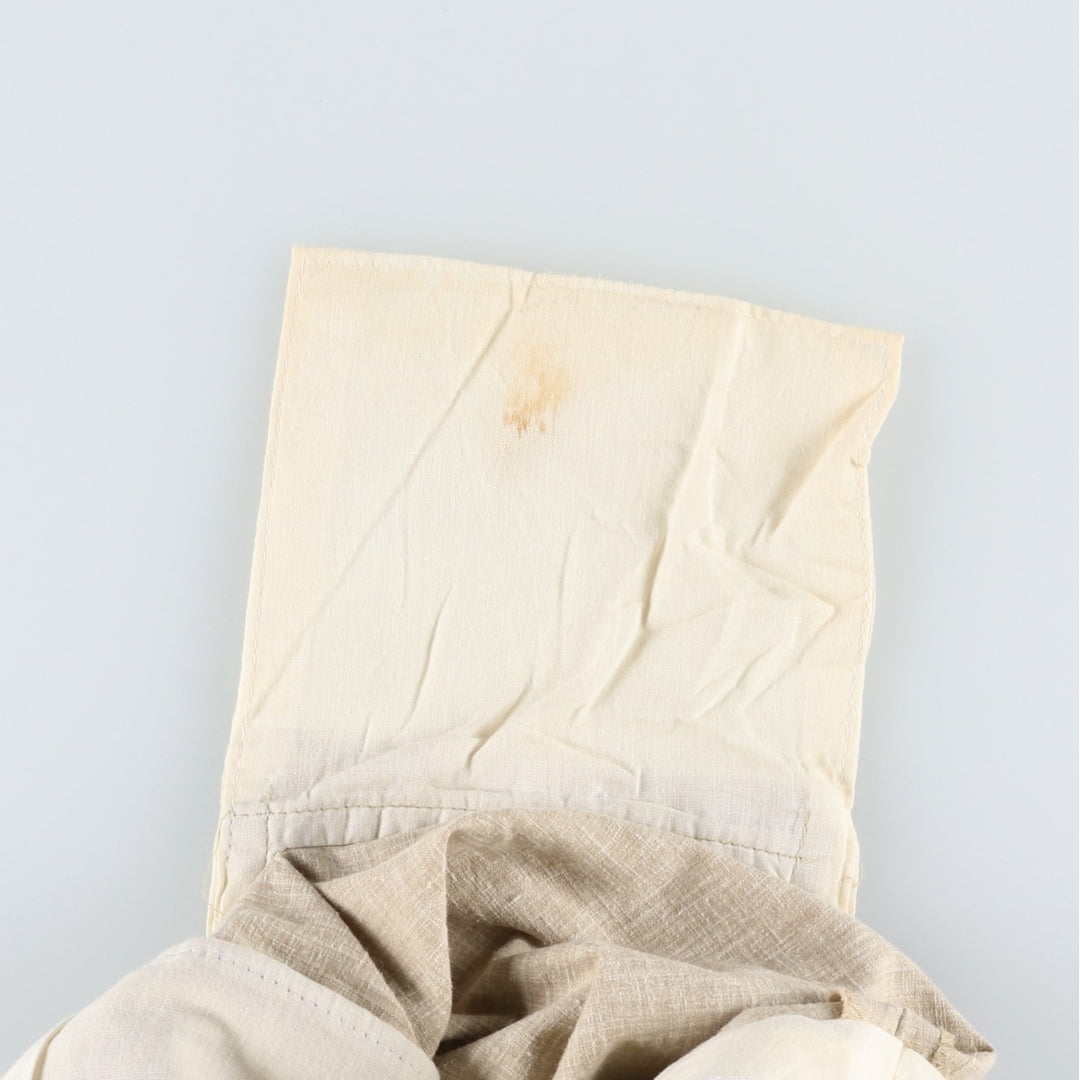 1990'S Arnold Palmer Two-Pleat Cotton x Polyester Slacks Pants, Men's Size W36 (approx.), Vintage polyester Beige type Vintage Second Hand