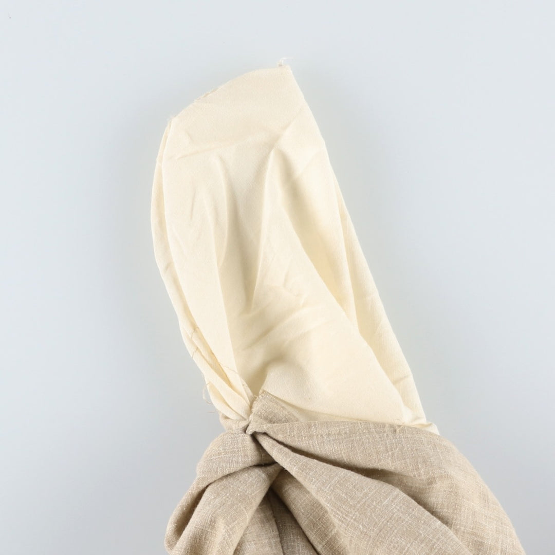 1990'S Arnold Palmer Two-Pleat Cotton x Polyester Slacks Pants, Men's Size W36 (approx.), Vintage polyester Beige type Vintage Second Hand
