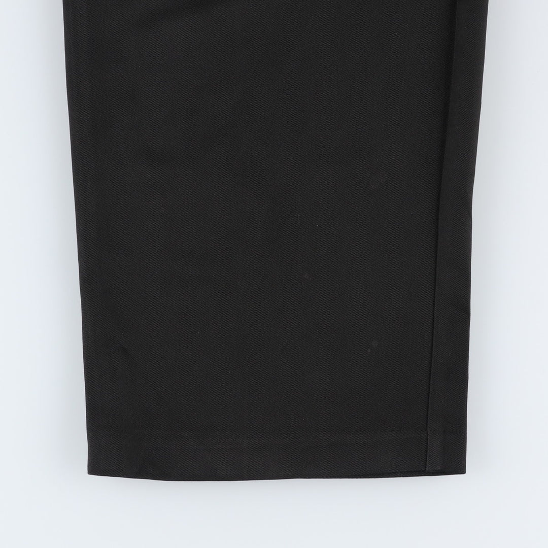 Dockers Two-pleat Slacks, Men's, Size W34 polyester black type Vintage Second Hand