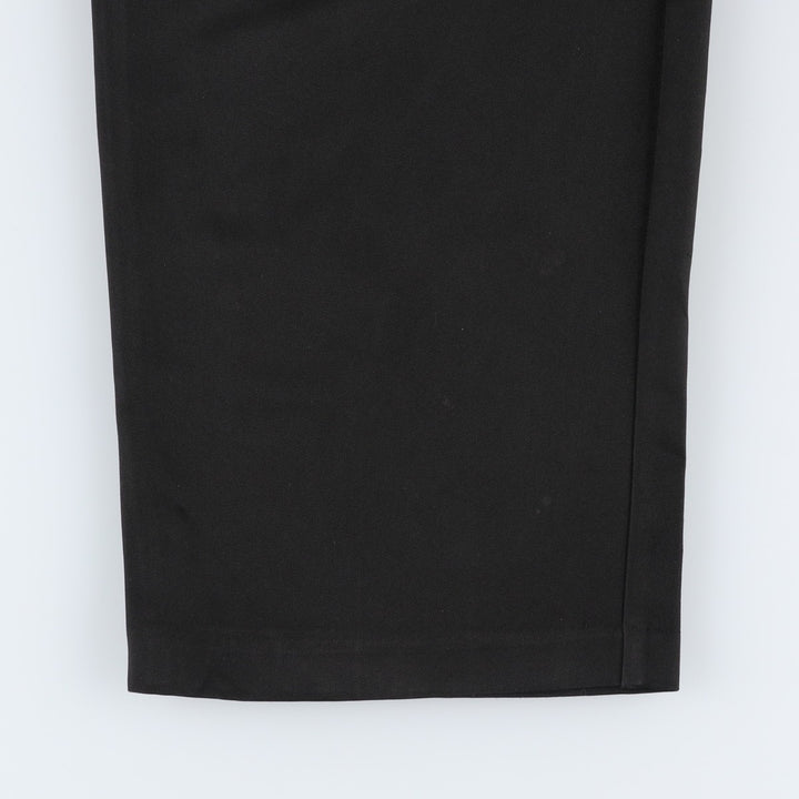 Dockers Two-pleat Slacks, Men's, Size W34 polyester black type Vintage Second Hand