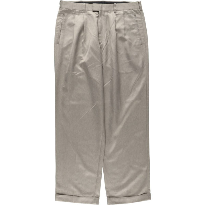 Dockers two-pleat slacks pants, men's size W36 (approx.) unclear Beige type Vintage Second Hand