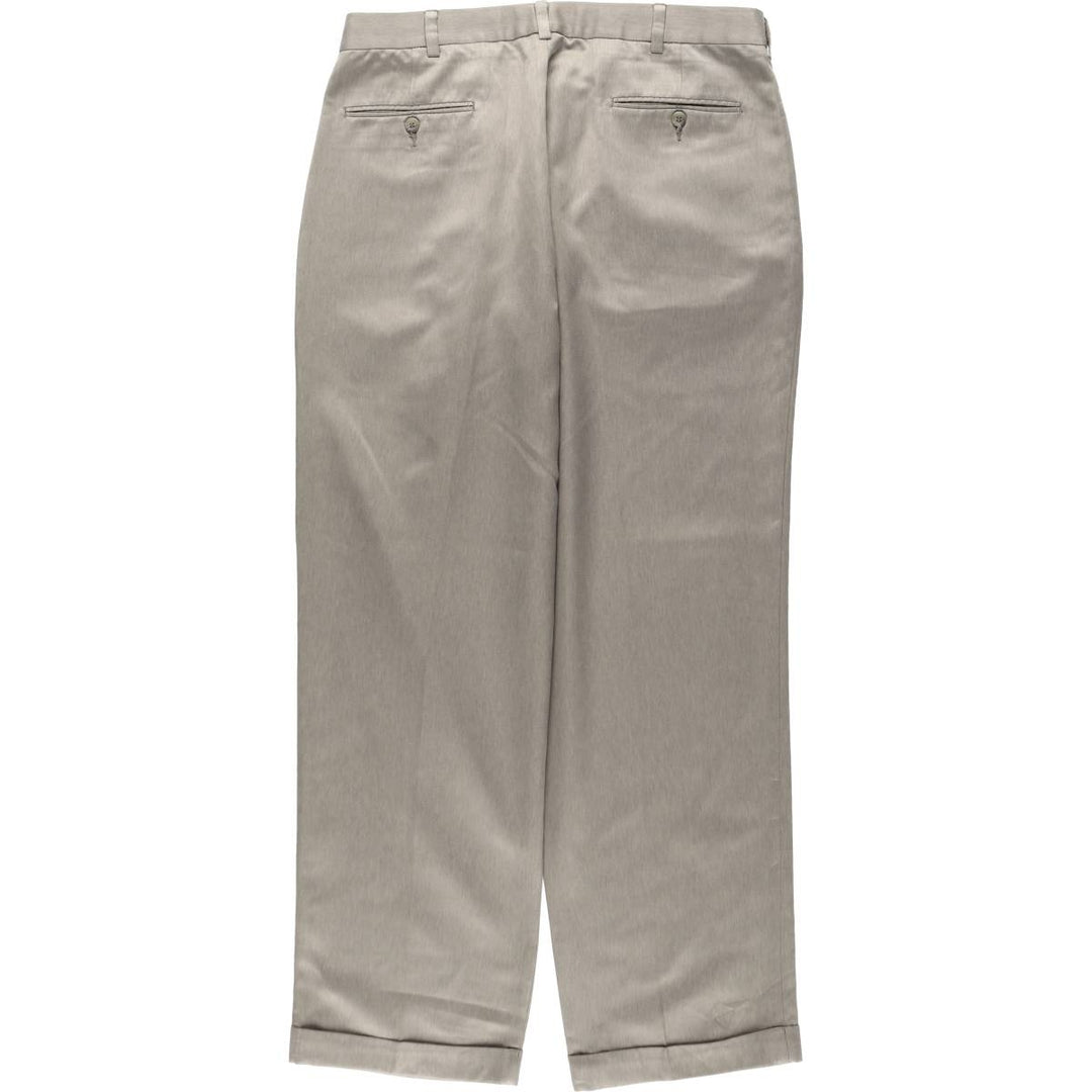 Dockers two-pleat slacks pants, men's size W36 (approx.) unclear Beige type Vintage Second Hand