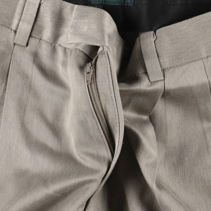 Dockers two-pleat slacks pants, men's size W36 (approx.) unclear Beige type Vintage Second Hand
