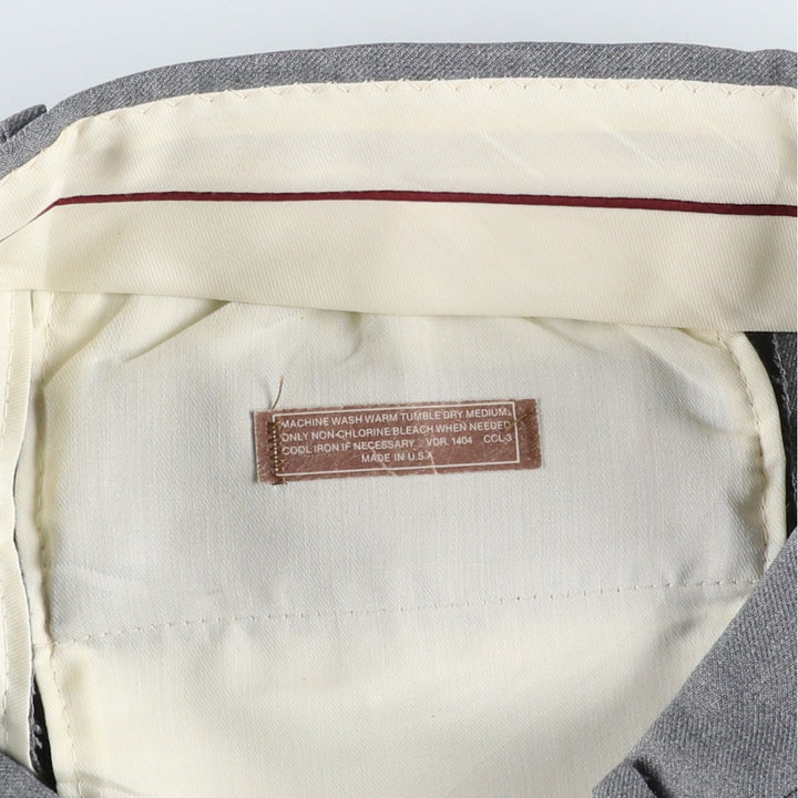 Men's slacks, made in USA, equivalent to size W30, vintage. unclear gray type Vintage Second Hand