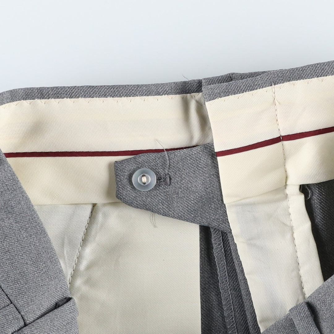 Men's slacks, made in USA, equivalent to size W30, vintage. unclear gray type Vintage Second Hand