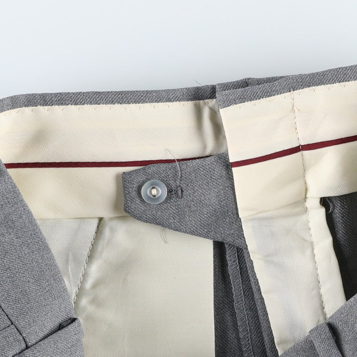 Men's slacks, made in USA, equivalent to size W30, vintage. unclear gray type Vintage Second Hand