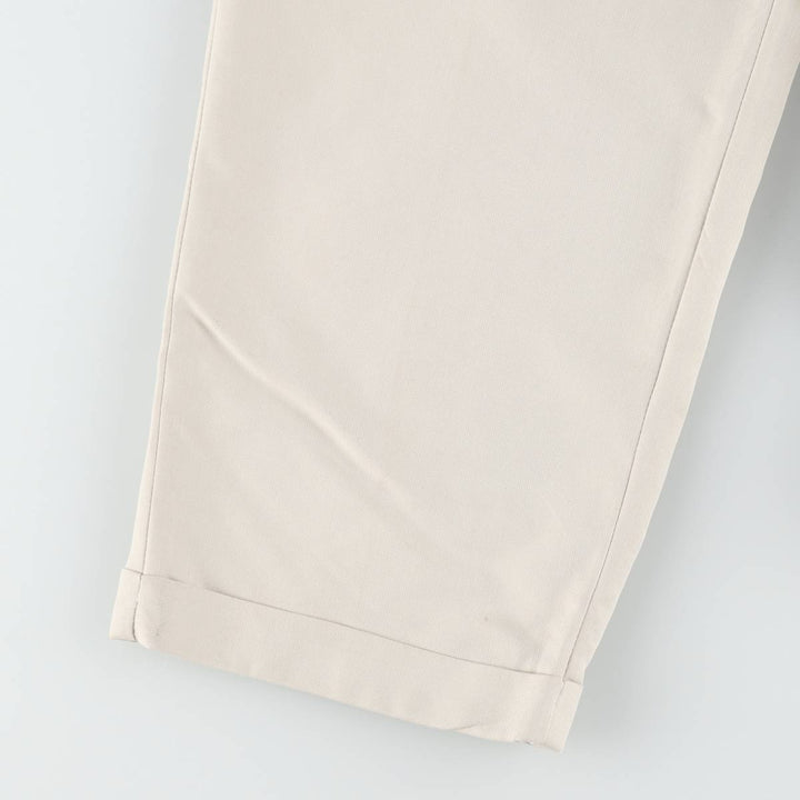 Liz Claiborne Two-pleat Slacks, Men's Size W32 Rayon Beige type Vintage Second Hand