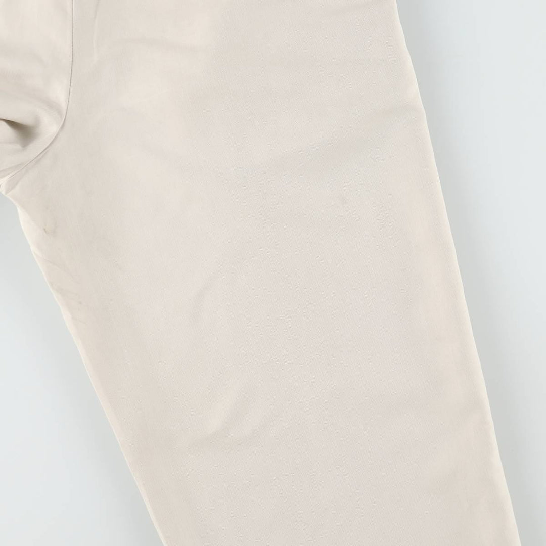 Liz Claiborne Two-pleat Slacks, Men's Size W32 Rayon Beige type Vintage Second Hand