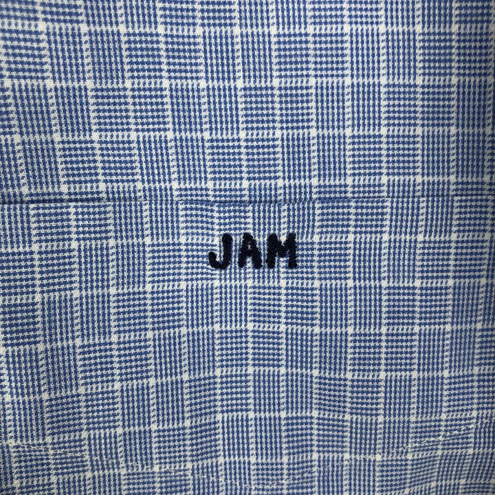 Ralph Lauren POLO by Ralph Lauren ANDREW long sleeve cotton check shirt, men's size L cotton Blue type light blue Vintage Second Hand