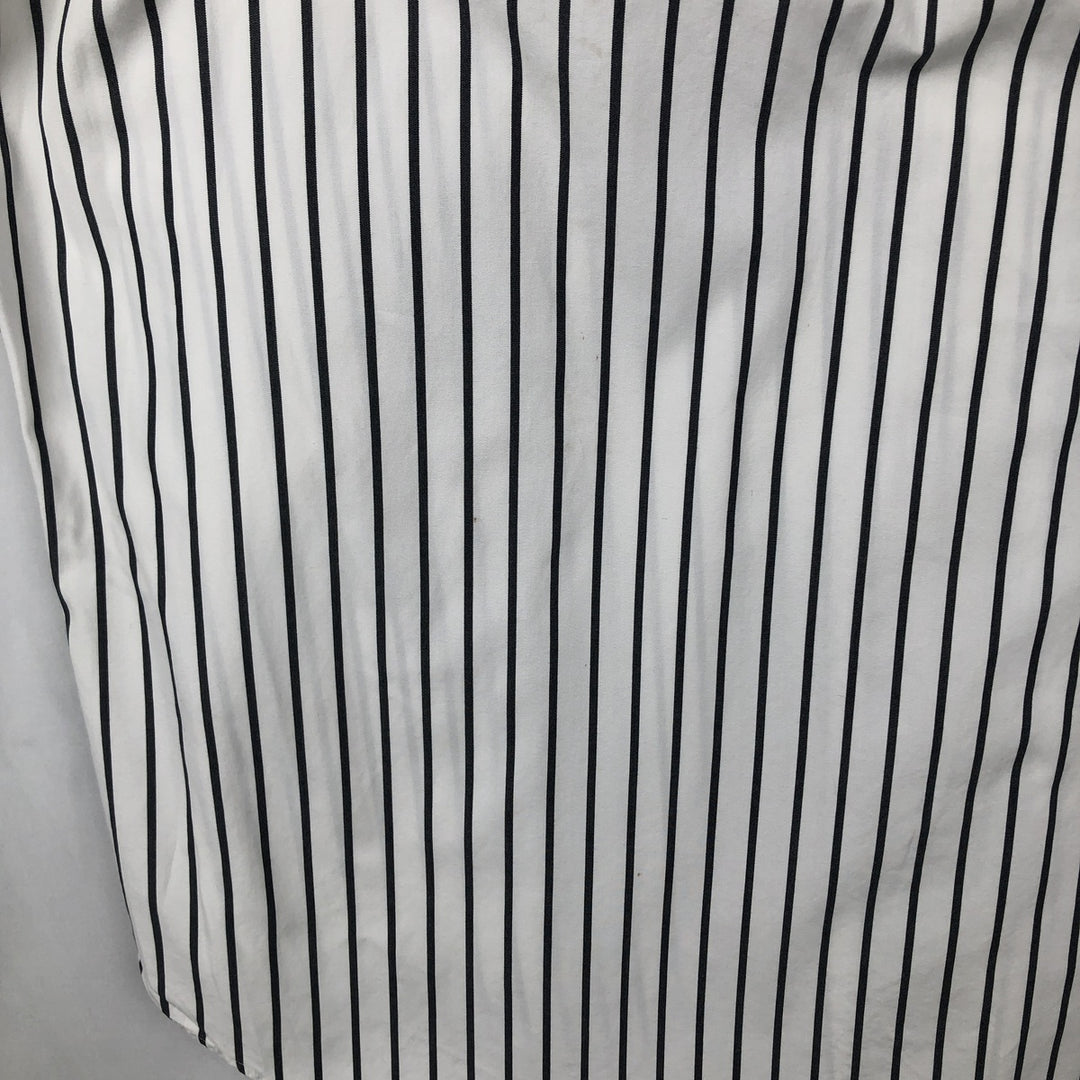 Ralph Lauren BLAKE long sleeve button-down striped shirt, men's size XL cotton white type Vintage Second Hand