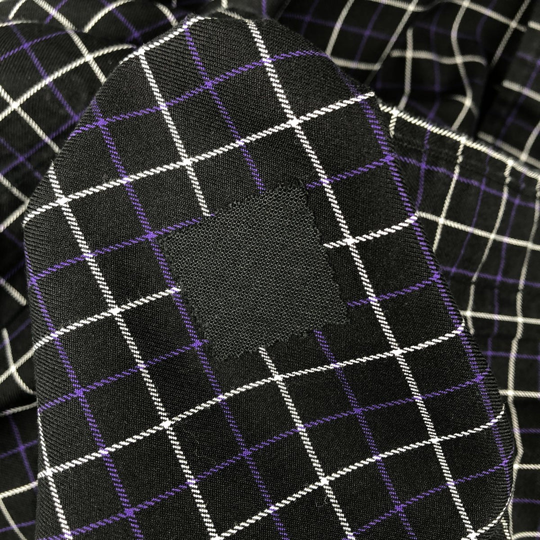 Ralph Lauren Classic Fit Long Sleeve Button Down Check Shirt Men's XL cotton black type Vintage Second Hand
