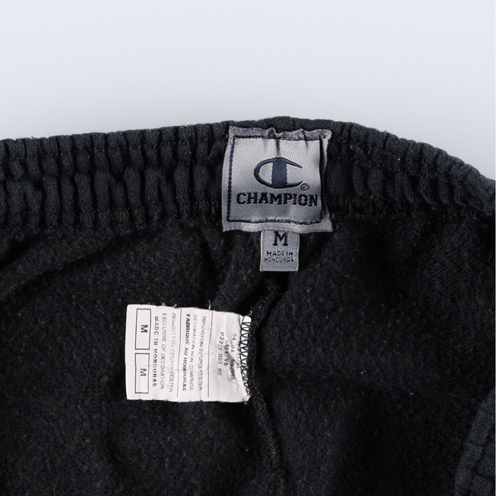 Champion sweatpants, women's size M (approx.) cotton black type Vintage Second Hand