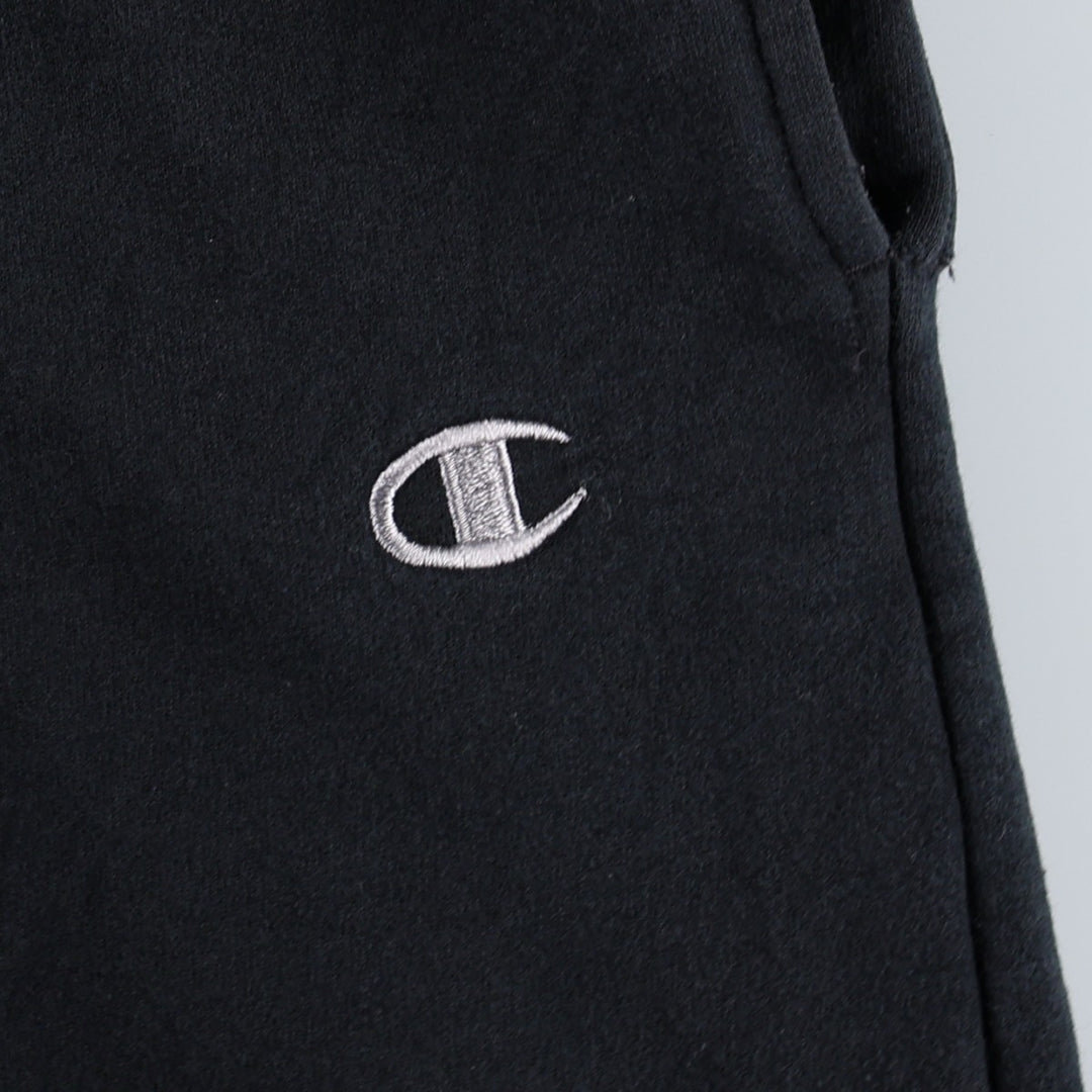 Champion sweatpants, women's size M (approx.) cotton black type Vintage Second Hand