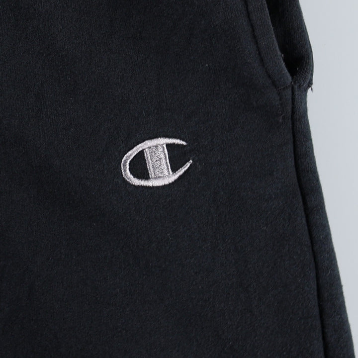 Champion sweatpants, women's size M (approx.) cotton black type Vintage Second Hand