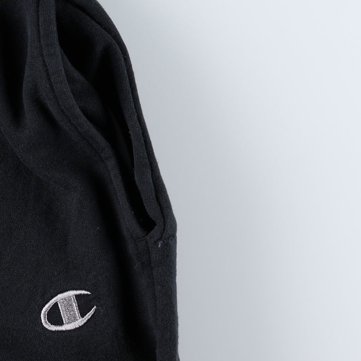 Champion sweatpants, women's size M (approx.) cotton black type Vintage Second Hand