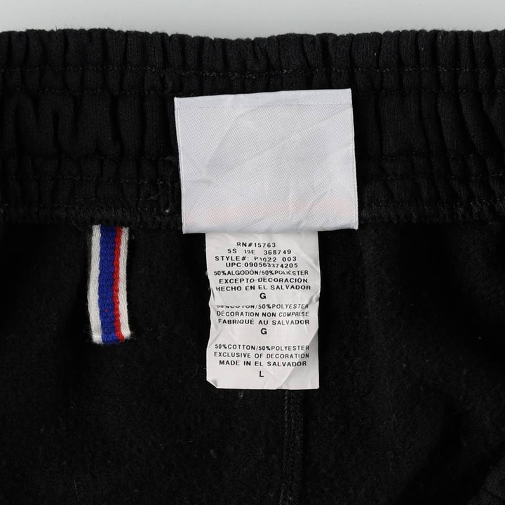 Champion Authentic Athletic Wear Sweatpants, Women's Size L (approx.) cotton black type Vintage Second Hand