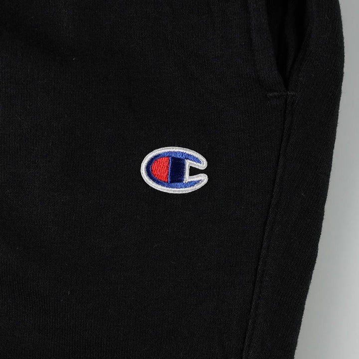Champion Authentic Athletic Wear Sweatpants, Women's Size L (approx.) cotton black type Vintage Second Hand