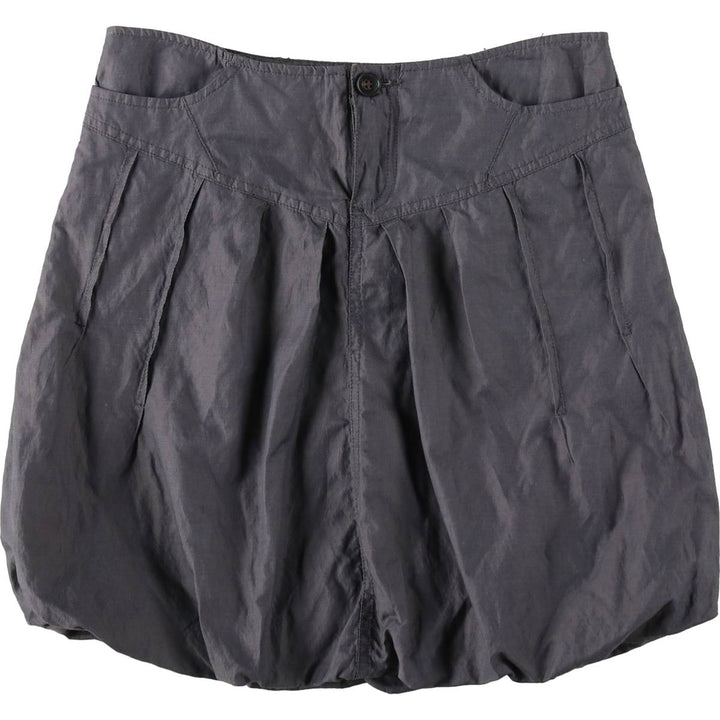 monoreno A-line mini skirt, balloon skirt, women's size S. cotton Charcoal Vintage Second Hand
