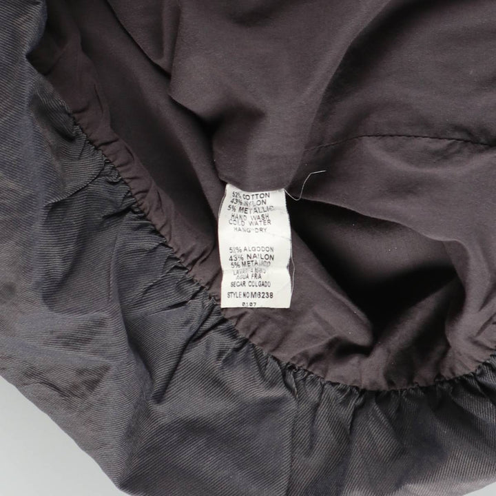 monoreno A-line mini skirt, balloon skirt, women's size S. cotton Charcoal Vintage Second Hand