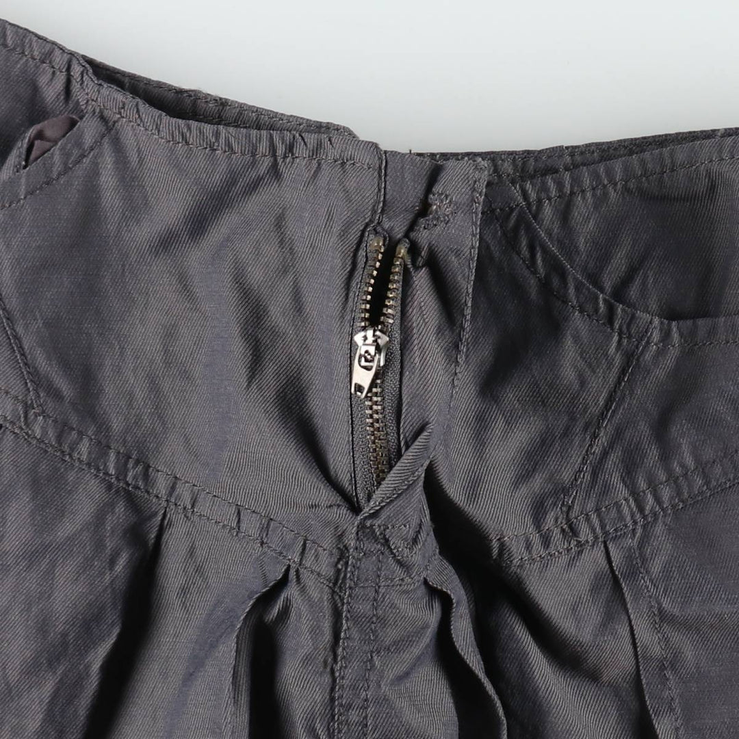 monoreno A-line mini skirt, balloon skirt, women's size S. cotton Charcoal Vintage Second Hand