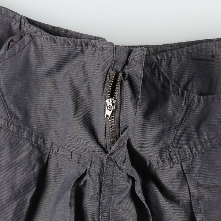 monoreno A-line mini skirt, balloon skirt, women's size S. cotton Charcoal Vintage Second Hand