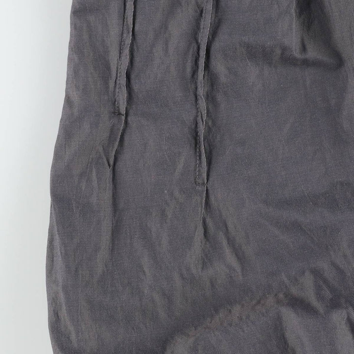monoreno A-line mini skirt, balloon skirt, women's size S. cotton Charcoal Vintage Second Hand