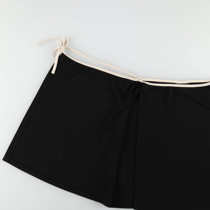 2000'S Banana Republic Rayon Flare Mini Wrap Skirt (Women's Size S) Rayon black type Vintage Second Hand