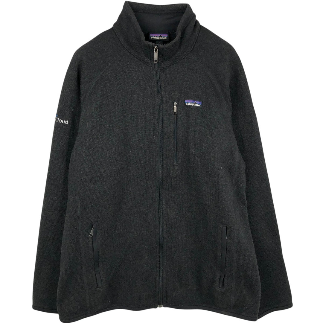 Patagonia Better Sweater Jacket 25527FA18 Fleece Jacket Men's Size L (approx.) polyester black type Vintage Second Hand