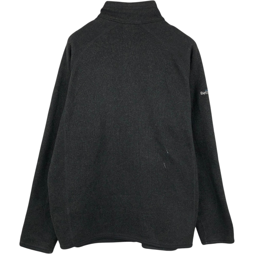 Patagonia Better Sweater Jacket 25527FA18 Fleece Jacket Men's Size L (approx.) polyester black type Vintage Second Hand