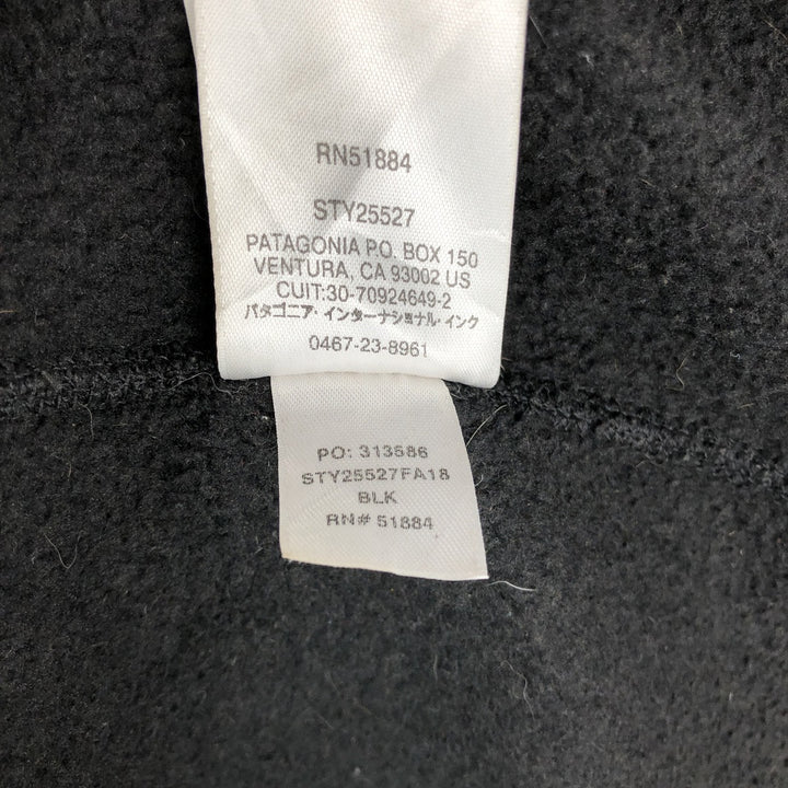 Patagonia Better Sweater Jacket 25527FA18 Fleece Jacket Men's Size L (approx.) polyester black type Vintage Second Hand