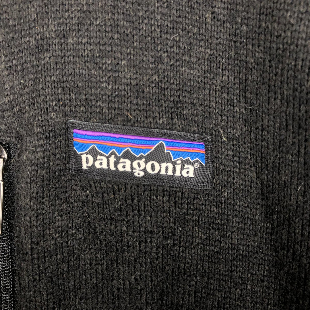 Patagonia Better Sweater Jacket 25527FA18 Fleece Jacket Men's Size L (approx.) polyester black type Vintage Second Hand