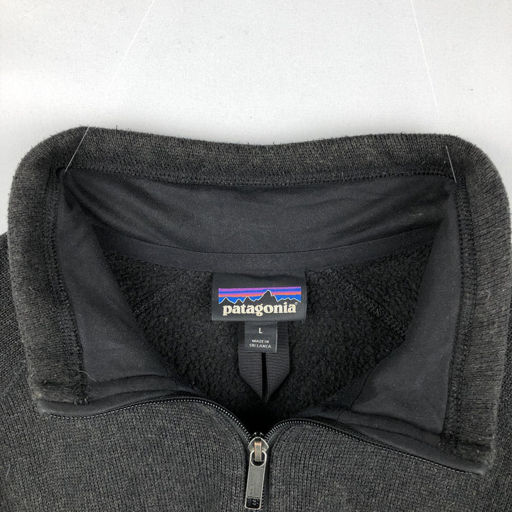 Patagonia Better Sweater Jacket 25527FA18 Fleece Jacket Men's Size L (approx.) polyester black type Vintage Second Hand