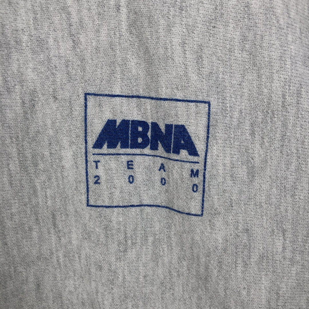 2000'S Champion Reverse Weave Advertising Print Sweatshirt (Men's Size L) unclear gray type Vintage Second Hand