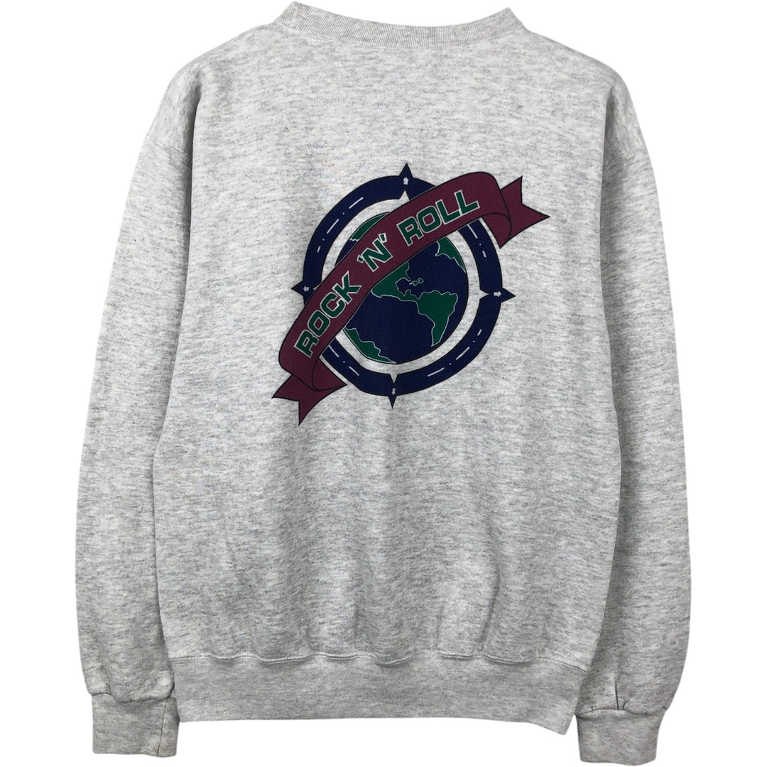 90'S HARD ROCK CAFE Advertising Sweatshirt, Men's M Size, Vintage polyester gray type Vintage Second Hand
