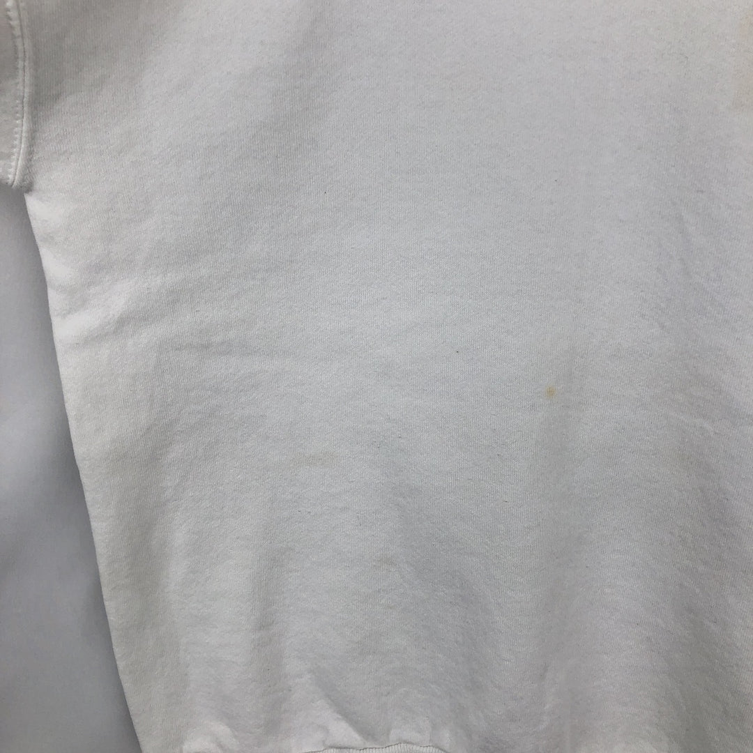 90s-00'S Hanes In & Out Burger Advertising Sweatshirt, Men's Size XL (approx.) cotton white type Vintage Second Hand