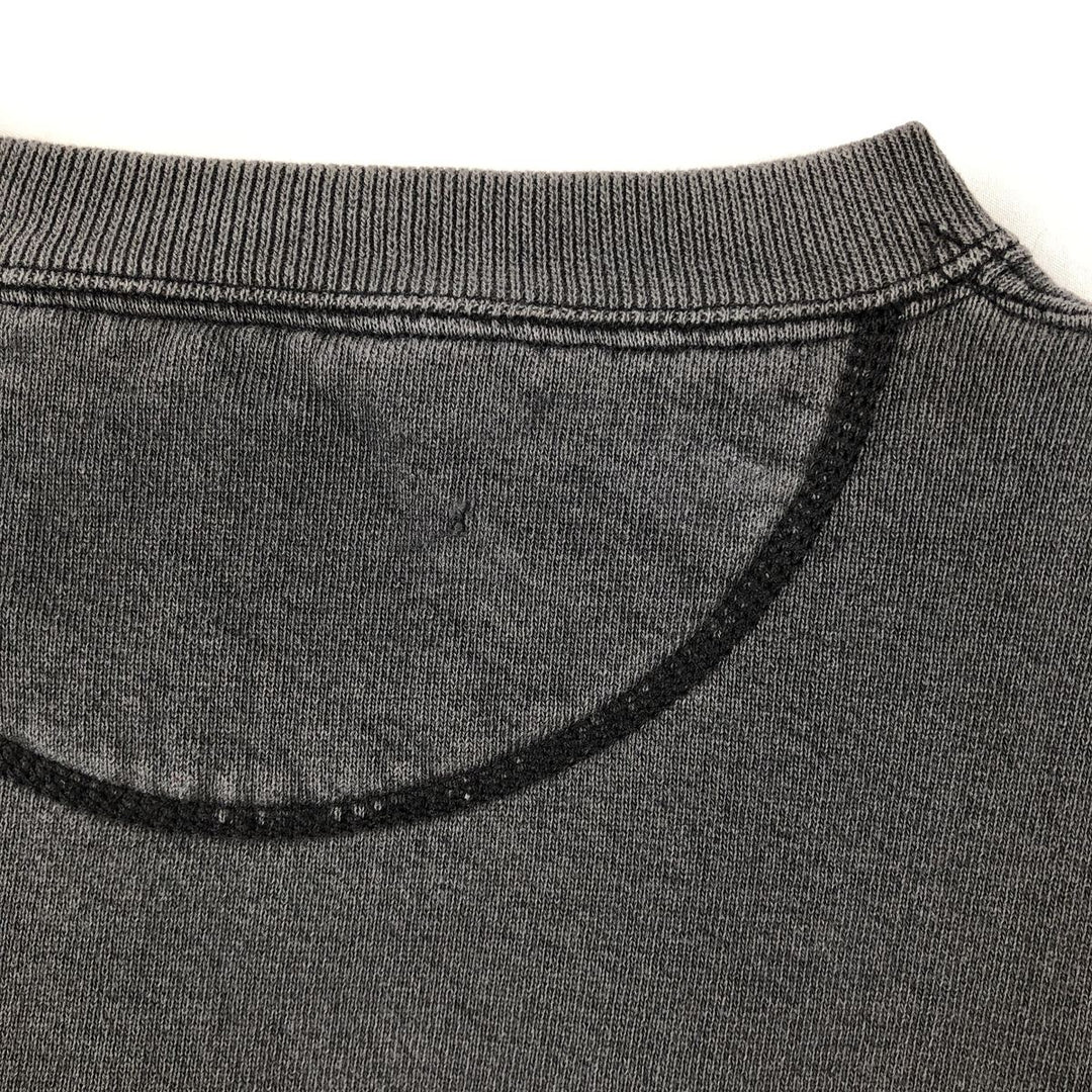 Vintage 90'S Hard Rock Cafe Advertising Sweatshirt, Made in USA, Men's Size Medium cotton Charcoal Vintage Second Hand