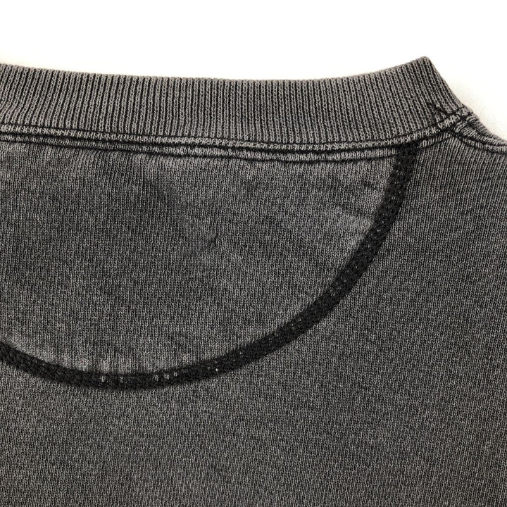 Vintage 90'S Hard Rock Cafe Advertising Sweatshirt, Made in USA, Men's Size Medium cotton Charcoal Vintage Second Hand