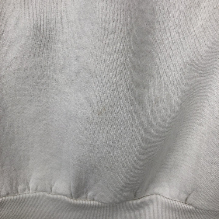 90'S Fruit of the Loom Pepsi-Cola Christmas Pattern Advertising Sweatshirt (Men's Size L) unclear white type Vintage Second Hand