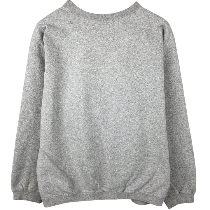 The Cotton Exchange College Sweatshirt, Made in USA, Men's Size L cotton gray type Vintage Second Hand