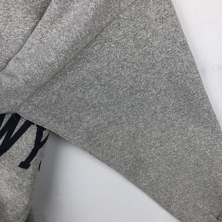 The Cotton Exchange College Sweatshirt, Made in USA, Men's Size L cotton gray type Vintage Second Hand