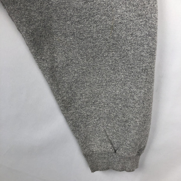 The Cotton Exchange College Sweatshirt, Made in USA, Men's Size L cotton gray type Vintage Second Hand