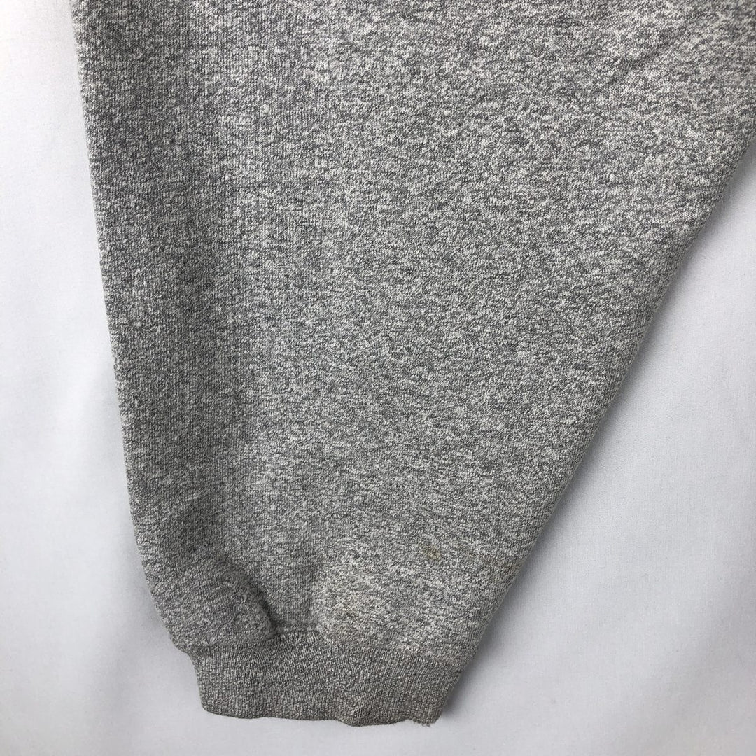 The Cotton Exchange College Sweatshirt, Made in USA, Men's Size L cotton gray type Vintage Second Hand