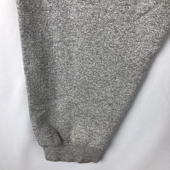 The Cotton Exchange College Sweatshirt, Made in USA, Men's Size L cotton gray type Vintage Second Hand