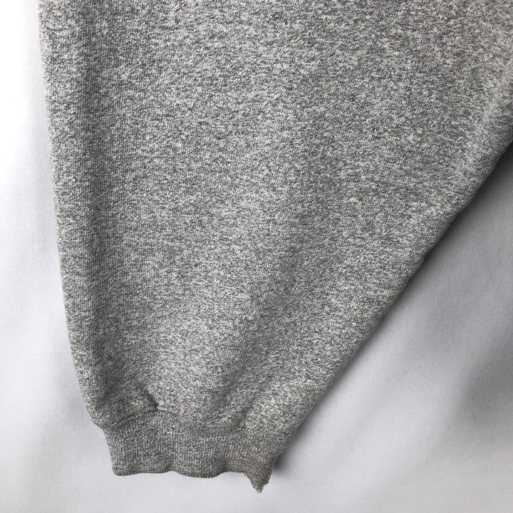 The Cotton Exchange College Sweatshirt, Made in USA, Men's Size L cotton gray type Vintage Second Hand