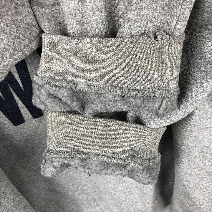 The Cotton Exchange College Sweatshirt, Made in USA, Men's Size L cotton gray type Vintage Second Hand
